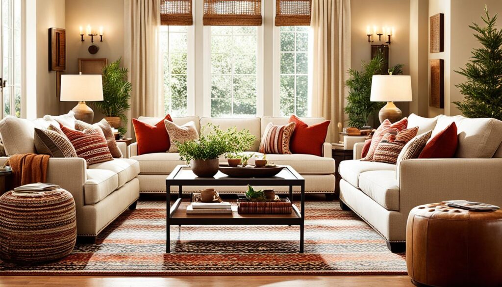 Gabbeh Rug Living Room Styling