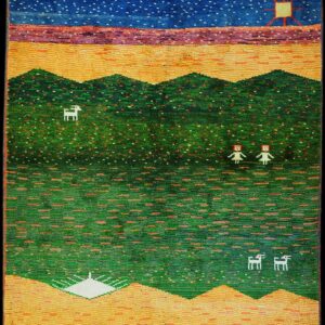 New Gabbeh Tribal Rug #19-060